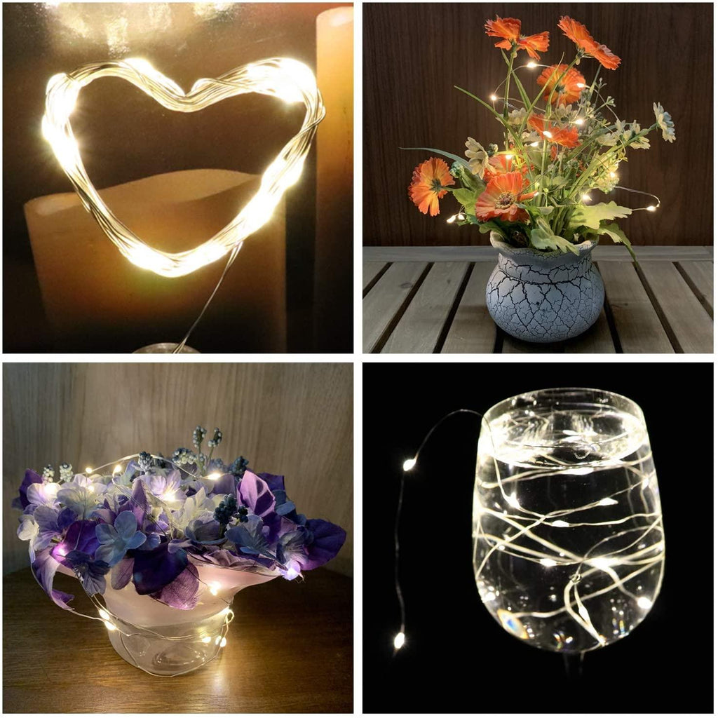 Battery Operated Cork String Lights for Bar Decoration - Decotree.co Online Shop