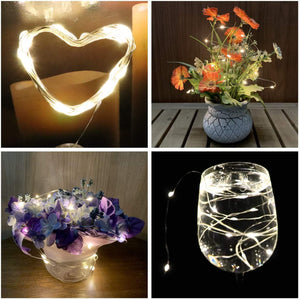 Battery Operated Cork String Lights for Bar Decoration - Decotree.co Online Shop