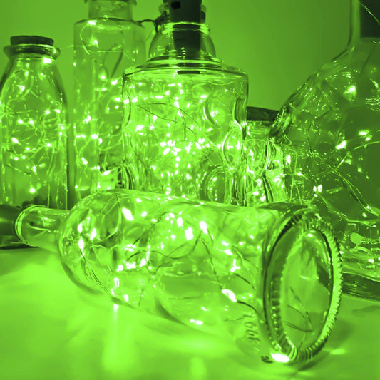 Battery Operated Cork String Lights for Christmas - Decotree.co Online Shop