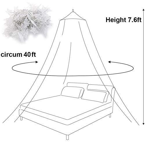 Bed Canopy with 100 LED Star String Lights Battery Operated, Perfect for Dome Bed and Kids Bed - Decotree.co Online Shop