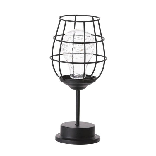 Bedside Table Lamp, Delicate Lamp for Bedroom End Table, Vintage Mod 28x13x13 CM - Decotree.co Online Shop