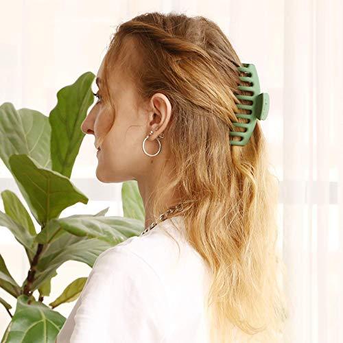 Big Hair Claw Clips 4 Inch Nonslip Large Claw Clip for Women Thin Hair - Decotree.co Online Shop