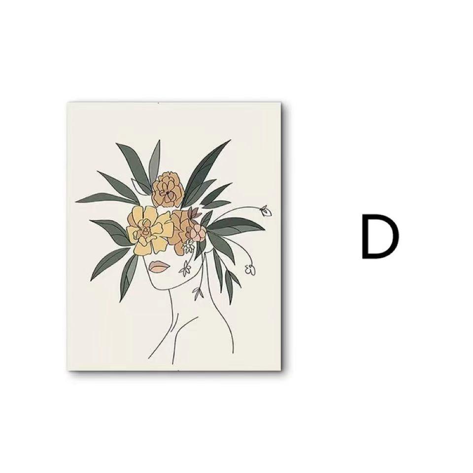 Boho Decor - Set of 4 Botanical Prints - Boho Wall Art, Boho Wall Decor, Minimalist Wall Art, Minimalist Decor, Plant Wall Decor, Botanical Wall Art, Plant Wall Art Prints (UNFRAMED) - Decotree.co Online Shop