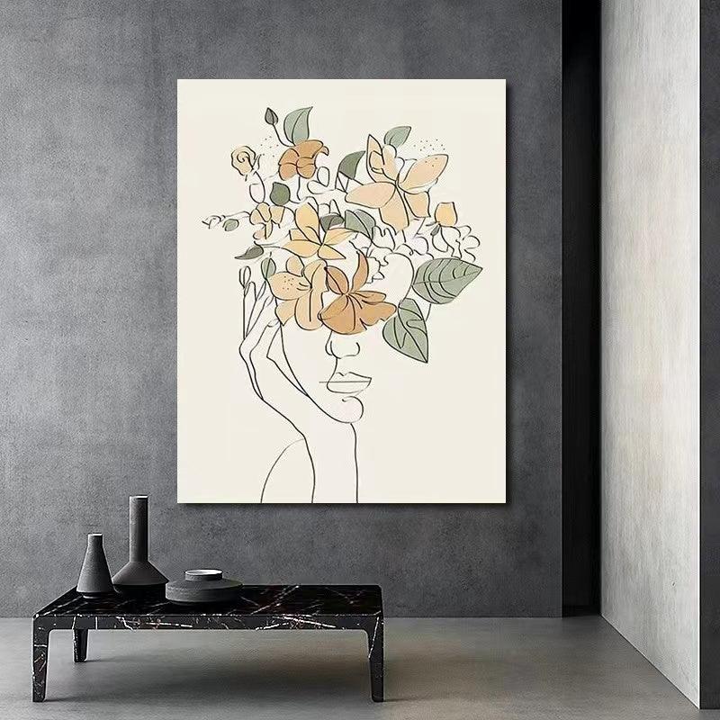 Boho Decor - Set of 4 Botanical Prints - Boho Wall Art, Boho Wall Decor, Minimalist Wall Art, Minimalist Decor, Plant Wall Decor, Botanical Wall Art, Plant Wall Art Prints (UNFRAMED) - Decotree.co Online Shop