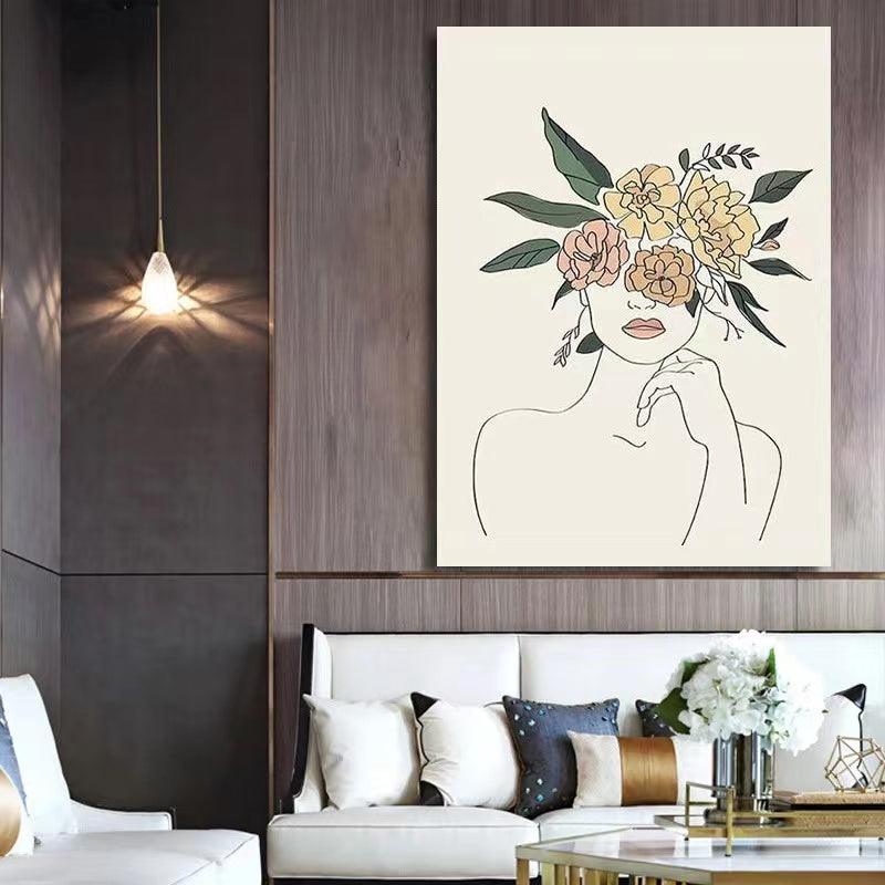 Boho Decor - Set of 4 Botanical Prints - Boho Wall Art, Boho Wall Decor, Minimalist Wall Art, Minimalist Decor, Plant Wall Decor, Botanical Wall Art, Plant Wall Art Prints (UNFRAMED) - Decotree.co Online Shop