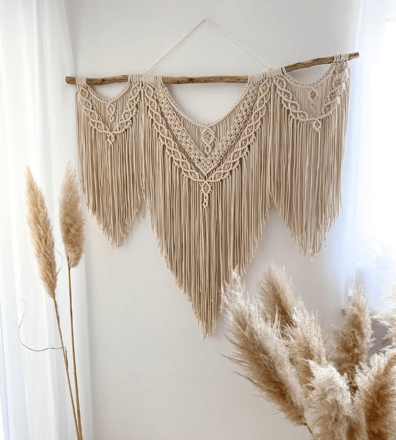 Handmade Large Boho Macramé Wall Hanging for Home - Decotree.co Online Shop
