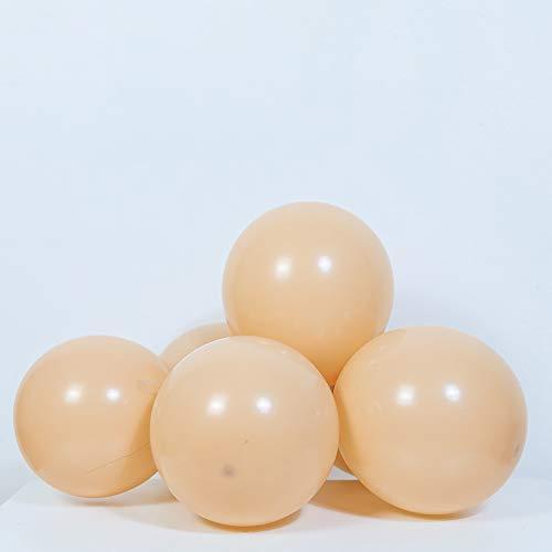 Brown Balloon Kit 144PCS 18In 12In 10In 5In White Skin Color Balloon Arch Garland For Baby Shower,Engagement,Wedding,Birthday - Decotree.co Online Shop