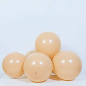 Brown Balloon Kit 144PCS 18In 12In 10In 5In White Skin Color Balloon Arch Garland For Baby Shower,Engagement,Wedding,Birthday - Decotree.co Online Shop