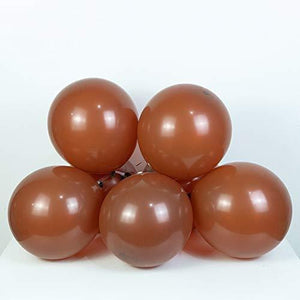 Brown Balloon Kit 144PCS 18In 12In 10In 5In White Skin Color Balloon Arch Garland For Baby Shower,Engagement,Wedding,Birthday - Decotree.co Online Shop