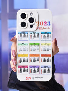 Calendar Print Phone Case - Decotree.co Online Shop