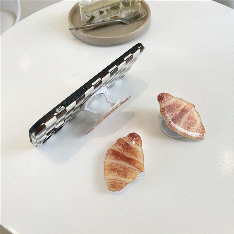Checkerboard Croissant iPhone 14 iPhone 13 Case iPhone 12 Pro iPhone 11 Case iPhone 11 pro - Decotree.co Online Shop