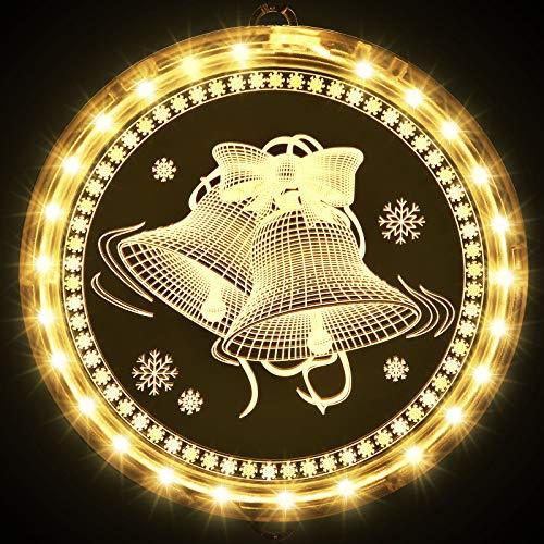 Christmas Decorative Window Light, Backdrop String Lights for Outdoor Indoor Windows Pathway Patio Bedroom Party Holiday Wall - Decotree.co Online Shop