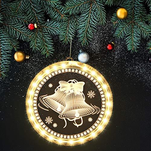 Christmas Decorative Window Light, Backdrop String Lights for Outdoor Indoor Windows Pathway Patio Bedroom Party Holiday Wall - Decotree.co Online Shop