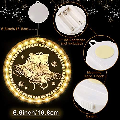 Christmas Decorative Window Light, Backdrop String Lights for Outdoor Indoor Windows Pathway Patio Bedroom Party Holiday Wall - Decotree.co Online Shop