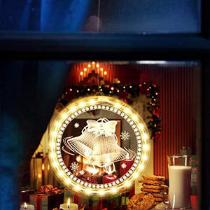 Christmas Decorative Window Light, Backdrop String Lights for Outdoor Indoor Windows Pathway Patio Bedroom Party Holiday Wall - Decotree.co Online Shop