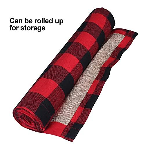 Christmas Table Runner, Classic Checkered Christmas Tablecloth, Kitchen Home Decor, Suitable for Party, Hotel Decoration Holiday Decorations - Decotree.co Online Shop