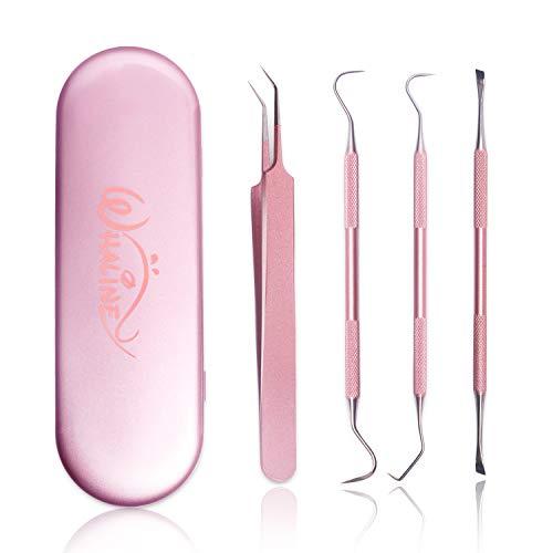 Craft Adhesive Vinyl Tool 4 Pieces Stainless Steel Precision with Case, Weeding Paper Craft Tool Kit - Decotree.co Online Shop