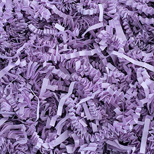 Crinkle Cut Paper Shred Filler (2 LB) for Gift Wrapping & Basket Filling - Lavender - Decotree.co Online Shop