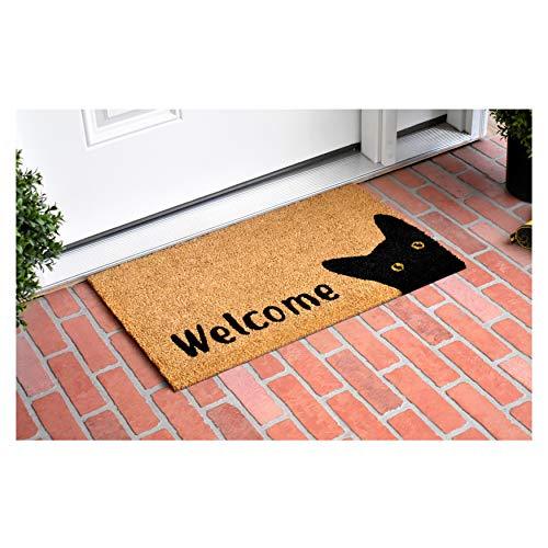 Cute and Natural Kitty Doormat for All Seasons - Decotree.co Online Shop