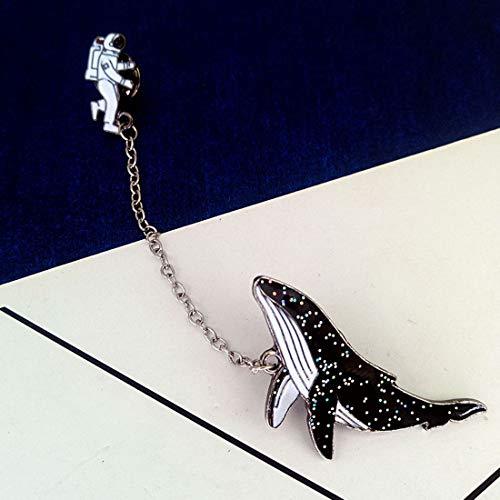 Cute Enamel Lapel Pin Set, 6pcs Cartoon Brooch Pin Badges for Clothes Bags Backpacks - Decotree.co Online Shop