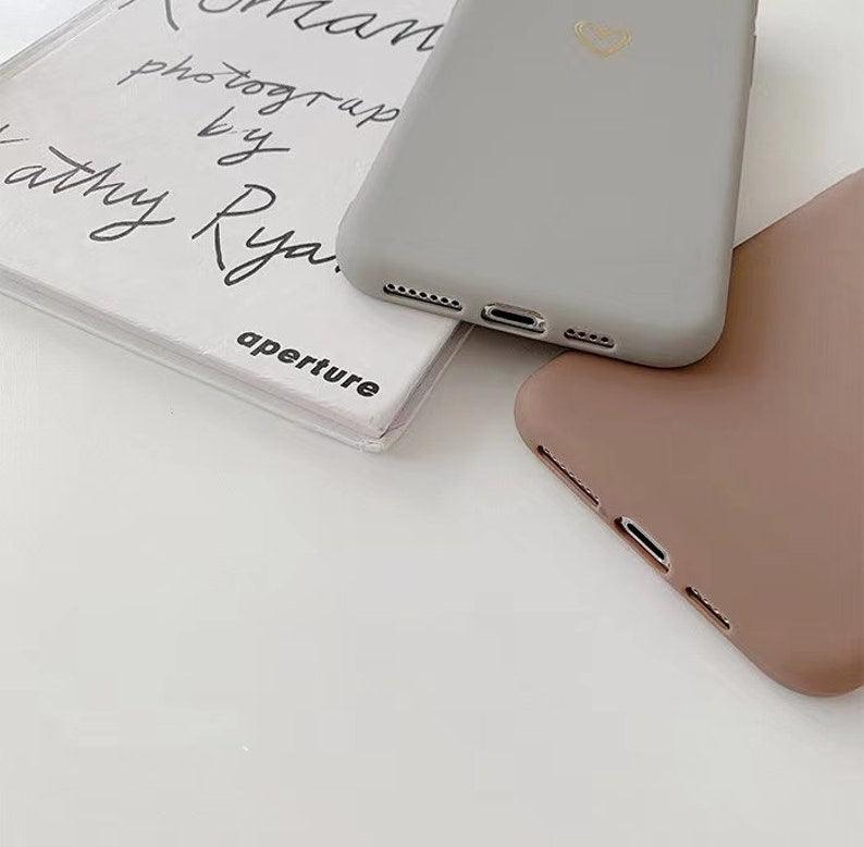Cute Heart iPhone 13 12 11 Pro Max case iPhone 13 12 mini case iPhone XR case iPhone XS Max Case iPhone 7 8 Plus - Decotree.co Online Shop
