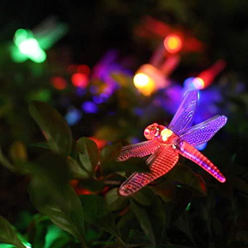 Dragonfly Solar String Lights Outdoor 30 Led Waterproof Solar Powered Fairy Lights - Decotree.co Online Shop