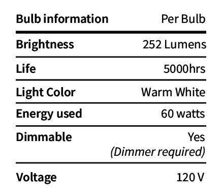 Edison Light Bulbs, 6Pcs Vintage 60 Watt Incandescent Light Bulbs - Decotree.co Online Shop