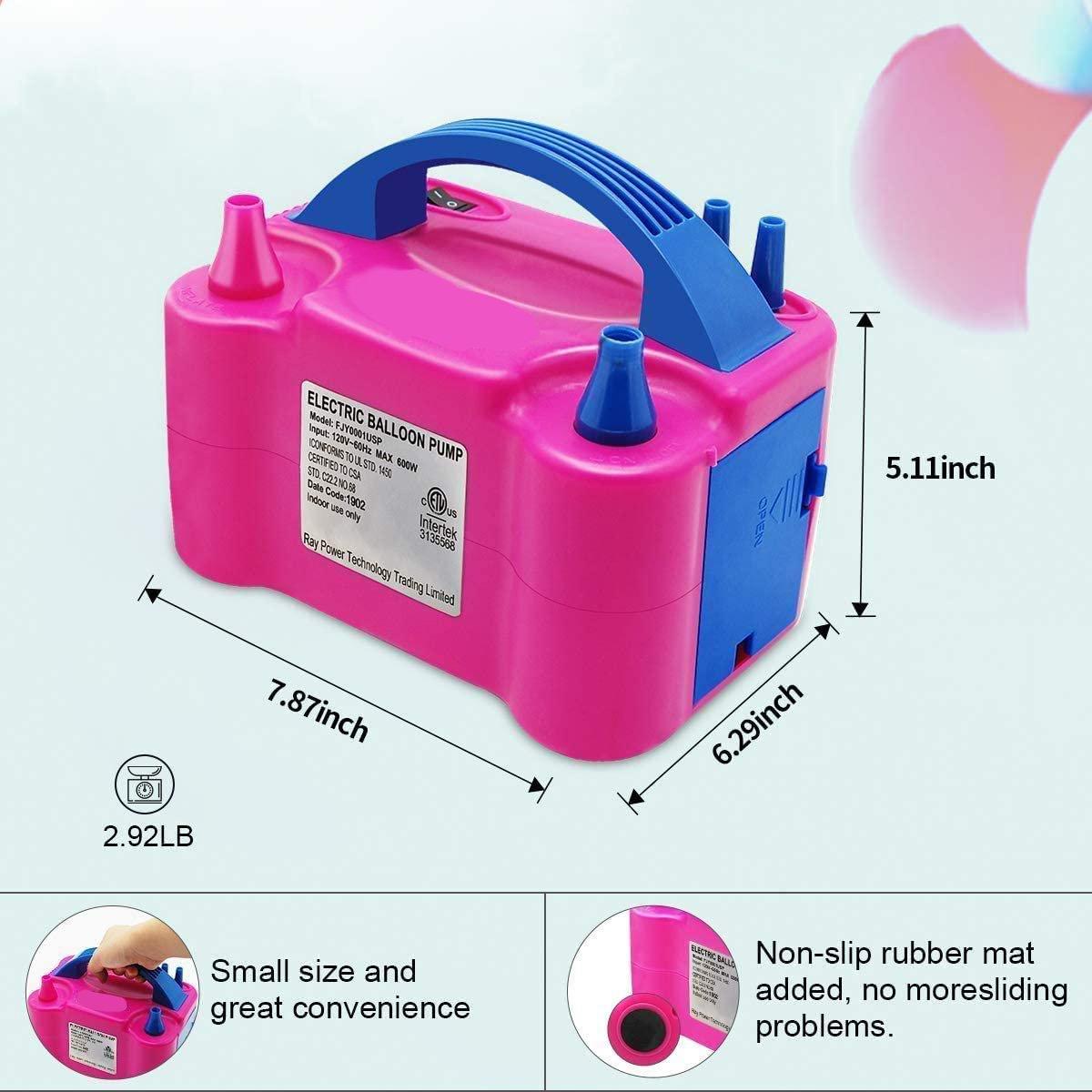 Electric Balloon Blower Pump / Electric Balloon Inflator For Decoration - Decotree.co Online Shop