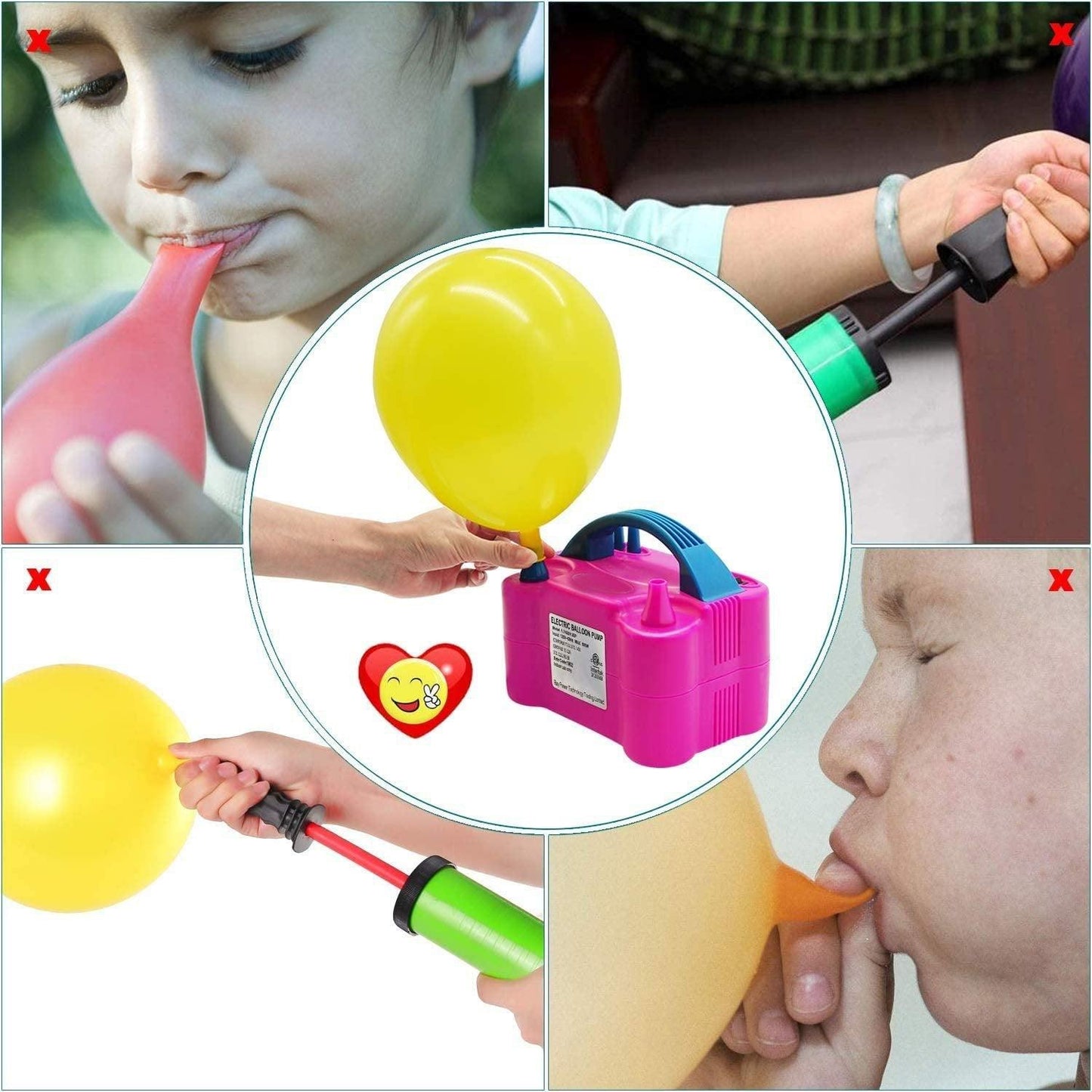 Electric Balloon Blower Pump / Electric Balloon Inflator For Decoration - Decotree.co Online Shop