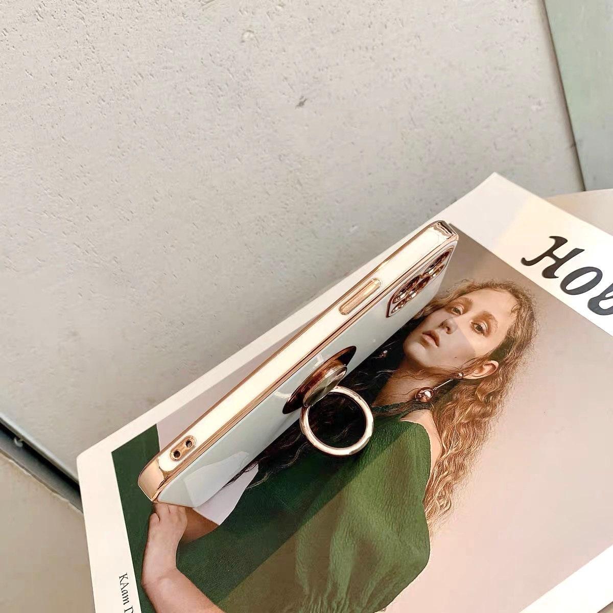 Electroplated Magnetic Stand iPhone 14 13 12 11 Pro Max case iPhone 13 12 mini case - Decotree.co Online Shop