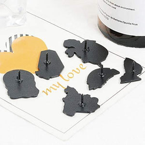 Enamel Lapel Pin Set- Fancy Cute Brooches Pins for Backpacks Clothes Bags Jackets Hat Jewelry DIY Accessories Decoration, 5pcs - Decotree.co Online Shop
