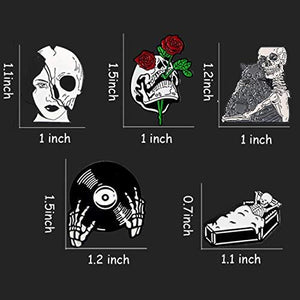 Enamel Lapel Pin Set- Fancy Cute Brooches Pins for Backpacks Clothes Bags Jackets Hat Jewelry DIY Accessories Decoration, 5pcs - Decotree.co Online Shop