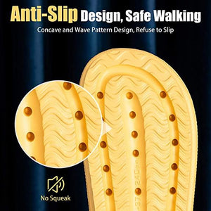 Extremely Comfy Cloud Slippers for Women and Men | Shower Slippers Bathroom Sandals - Decotree.co Online Shop