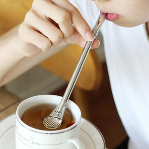Multi-Use Tea Straw Filter & Stirrer - Decotree.co Online Shop