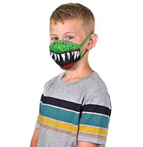 Face Mask Child Wild Republic Wild Smiles Face Masks, Dinosaur - Decotree.co Online Shop