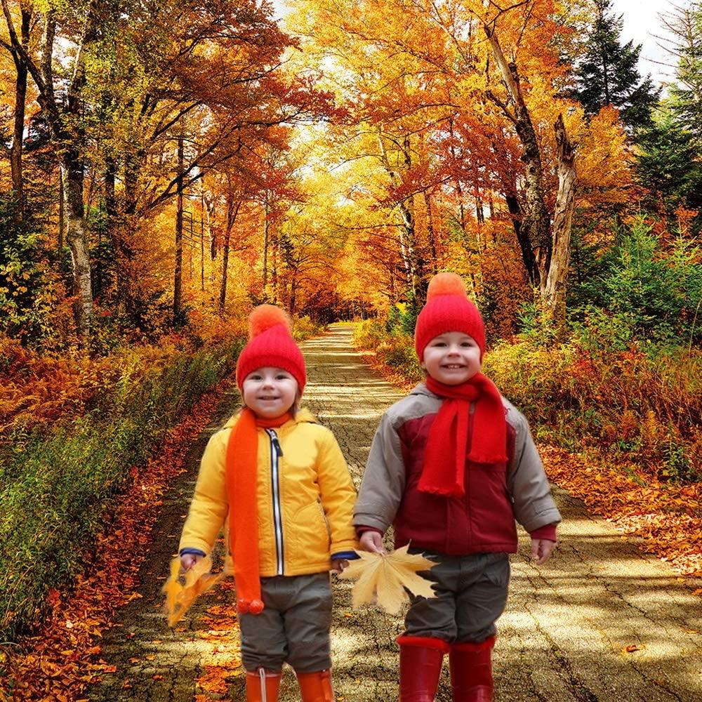 Fall Photography Backdrop Autumn Backdrop Golden Fallen Leaves Real Natural Landscape Photography Background for Party Decoration Banner Baby Shower Studio Props - Decotree.co Online Shop