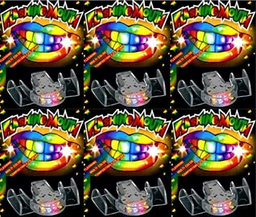 Flashing Light Up LED Mouthpieces Party Favor Mouth Piece - Decotree.co Online Shop