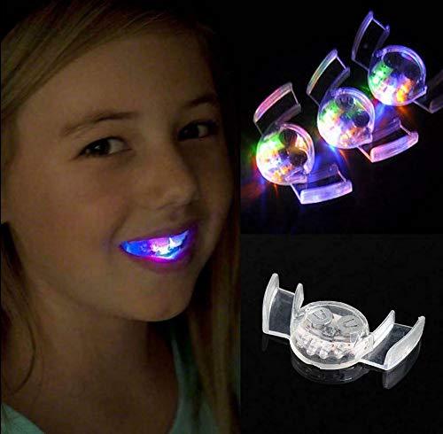 Flashing Light Up LED Mouthpieces Party Favor Mouth Piece - Decotree.co Online Shop