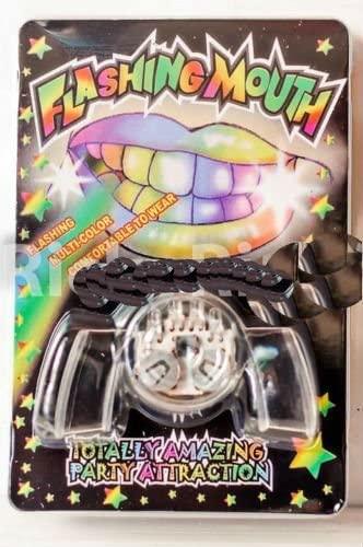 Flashing Light Up LED Mouthpieces Party Favor Mouth Piece - Decotree.co Online Shop