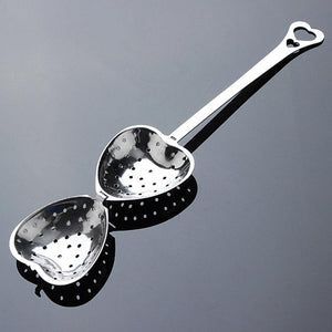 Food Grade Stainless Steel Heart Shaped Tea Infuser - Decotree.co Online Shop