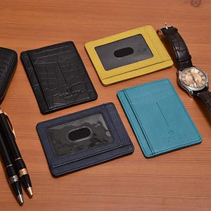 Front Pocket Slim Wallets- Genuine Leather Handmade Minimalist Credit Card Holder By Clifton Heritage - Decotree.co Online Shop
