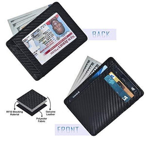 Front Pocket Slim Wallets- Genuine Leather Handmade Minimalist Credit Card Holder By Clifton Heritage - Decotree.co Online Shop