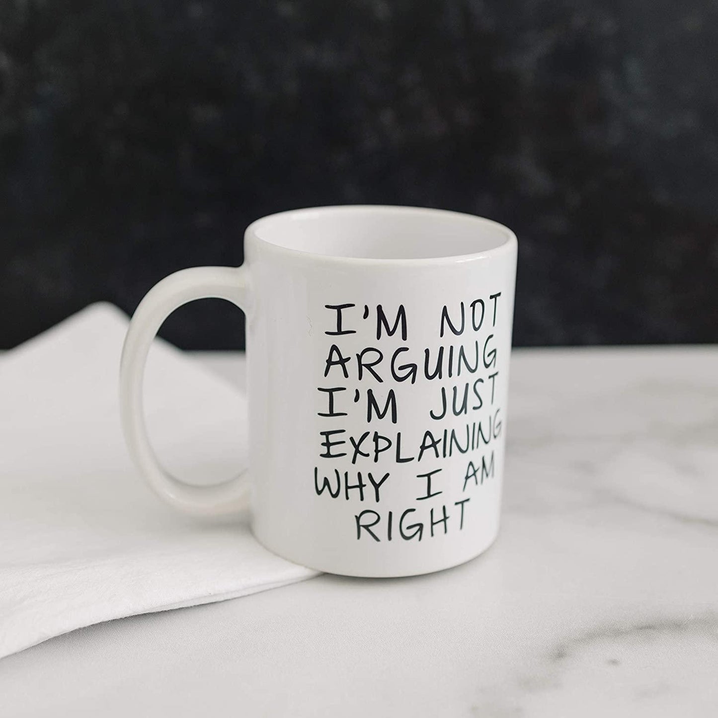 Gag Gift Funny Coffee Mug - I'm Not Arguing I'm Just Explaining Why I Am Right - Decotree.co Online Shop