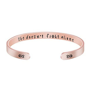 Gifts for Women Inspirational Bracelets Cancer Survivor Jewelry for Her - Decotree.co Online Shop