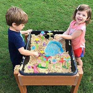 Girls Toys Age 3-6 Year Old Toddler Toys for Girls Boys Gifts Flower Garden Building Toy Educational Activity Stem Toys(130 PCS) - Decotree.co Online Shop