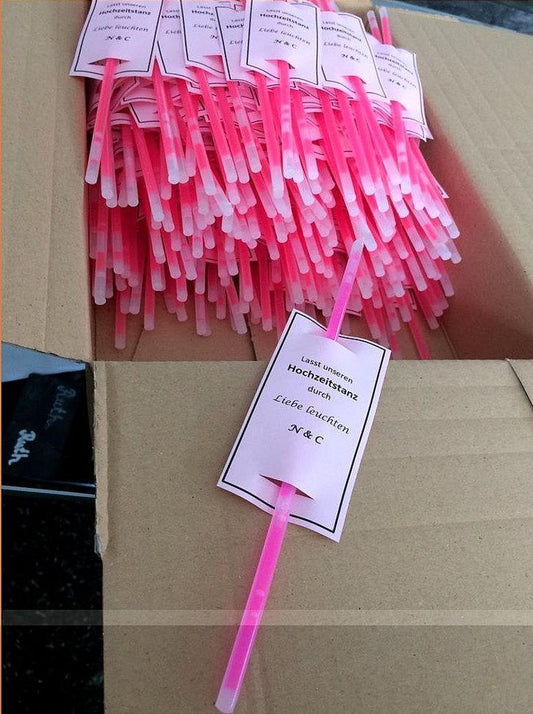 Glow Sticks Party Supplies 8 Inch Glow in the Dark Light Up Sticks Glow Party Decorations Favors, Neon Party Glow Necklaces Bracelets with Connectors - Decotree.co Online Shop