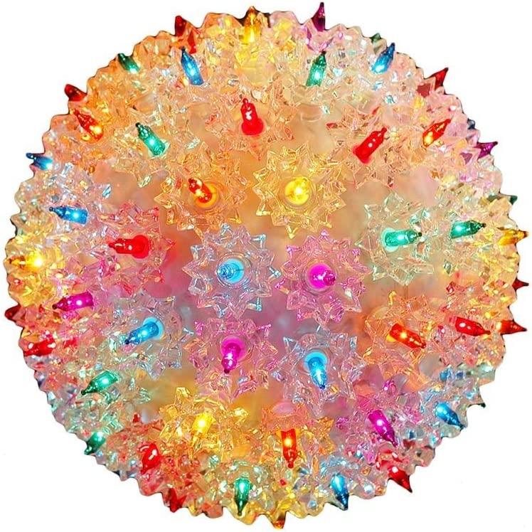 Grade Indoor/Outdoor Christmas Starlight Sphere, 150 Light, 10" Diameter - Decotree.co Online Shop