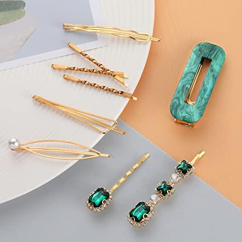 Hair Clips, 20 Pcs Hair Barrettes for Women & Girls, Acrylic Pearl Alligator Clips, Hair Accessories for Women - Decotree.co Online Shop
