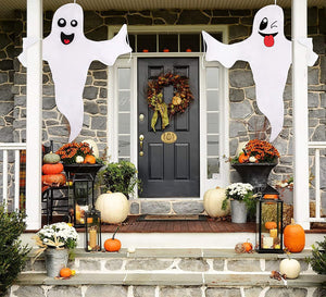 Halloween Ghost Hanging Decoration Outdoor Decor - Hallowmas Tree Hugger Friendly Spooky Party Supplies - Decotree.co Online Shop