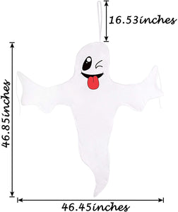 Halloween Ghost Hanging Decoration Outdoor Decor - Hallowmas Tree Hugger Friendly Spooky Party Supplies - Decotree.co Online Shop